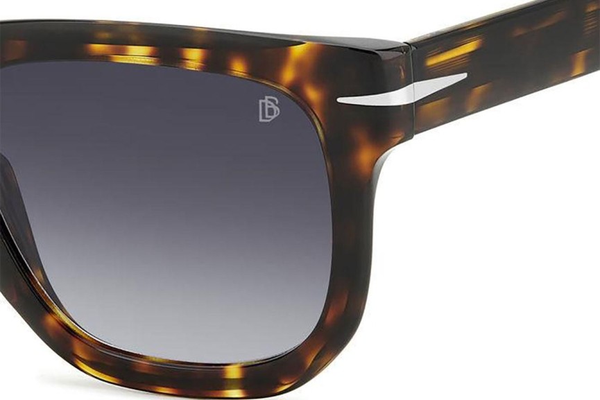 Sunglasses David Beckham DB7118/S 086/9O Rechteck Havanna