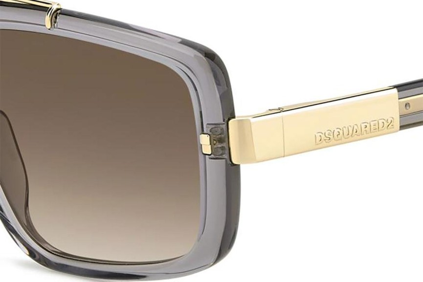 Sonnenbrille Dsquared2 D20120/S KB7/HA Rechteck Grau