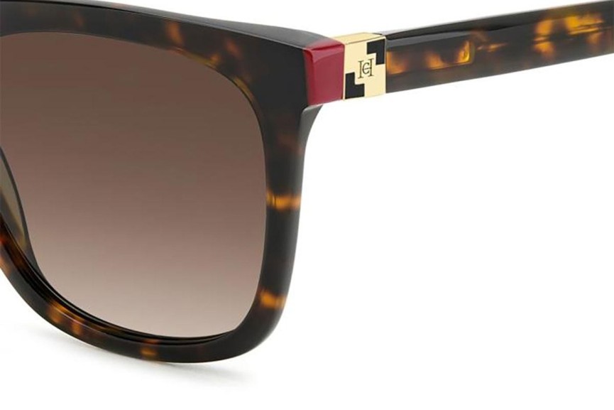 Sonnenbrille Carolina Herrera HER0236/S O63/HA Quadratisch Havanna