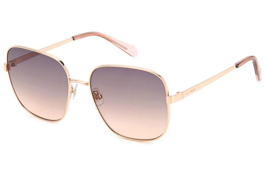 Sunglasses Fossil FOS2133/G/S AU2/FF Quadratisch Gold