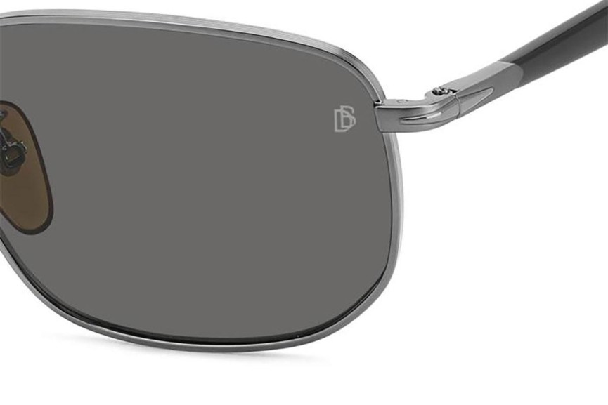 Sonnenbrille David Beckham DB1143/S KJ1/M9 Polarized Rechteck Grau