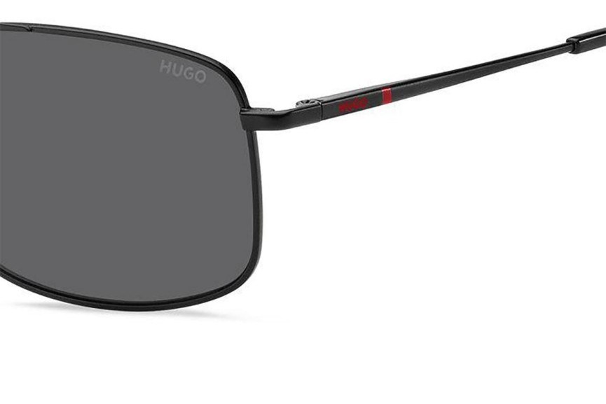 Sonnenbrille HUGO HG1287/S OIT/IR Rechteck Schwarz