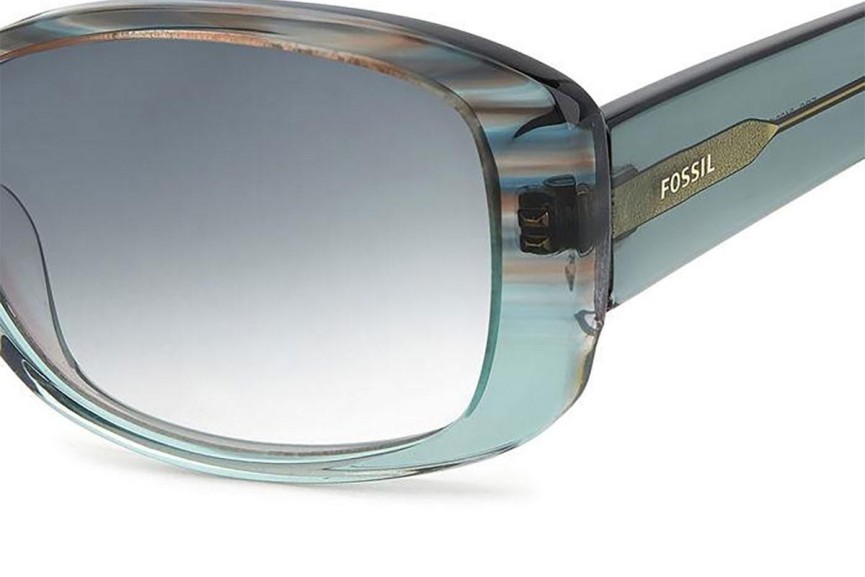 Sonnenbrille Fossil FOS2138/S 5MZ/9K Rechteck Blau