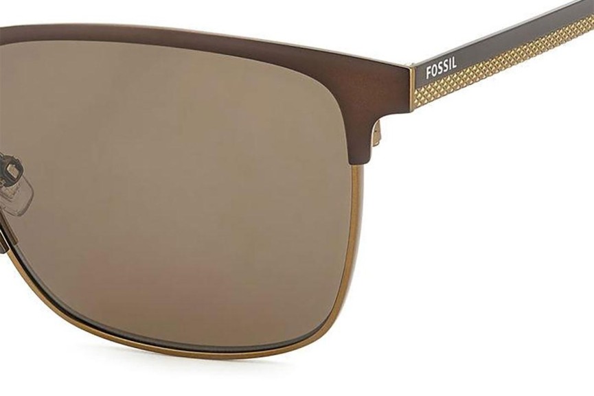 Sonnenbrille Fossil FOS2142/G/S 09Q/70 Rechteck Braun