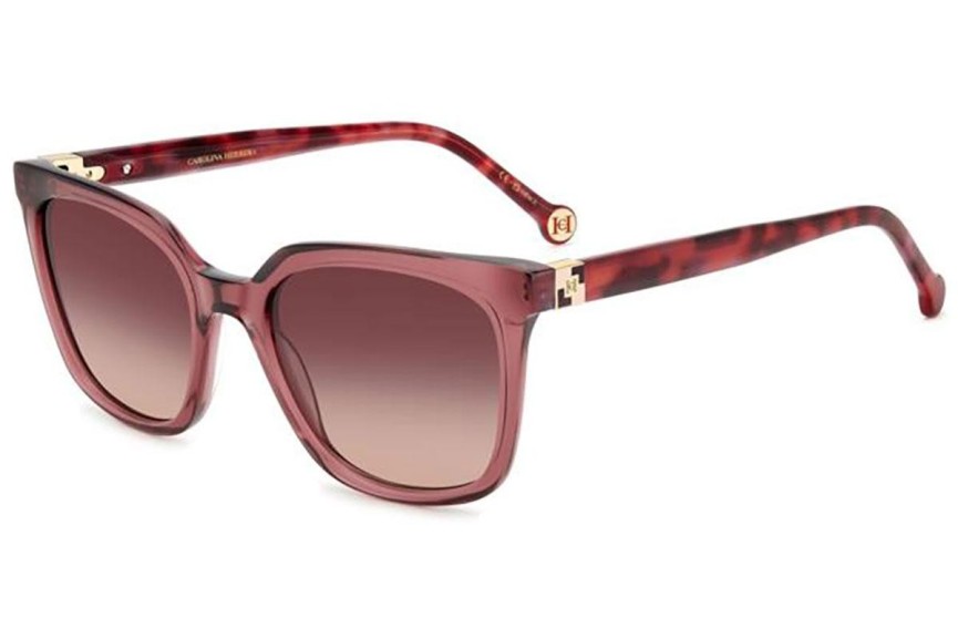 Sunglasses Carolina Herrera HER0236/S 82U/3X Quadratisch Rot