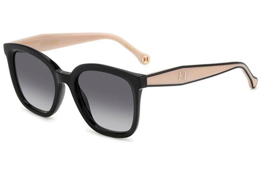 Sonnenbrille Carolina Herrera HER0225/G/S 3H2/9O Quadratisch Schwarz