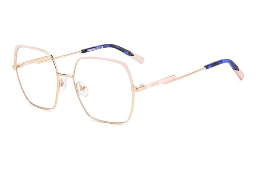 Glasses Missoni MIS0180 EYR Quadratisch Gold