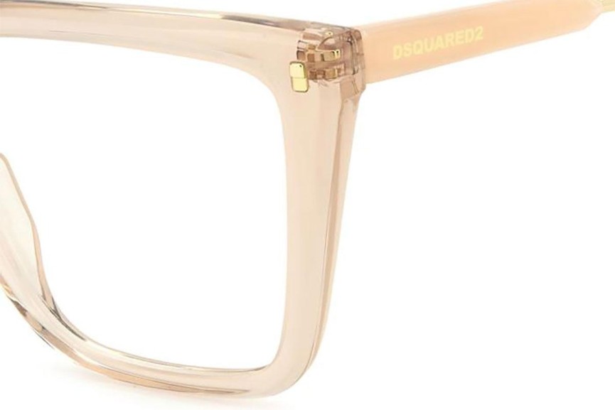 Brillen Dsquared2 D20136 35J Rechteck Beige