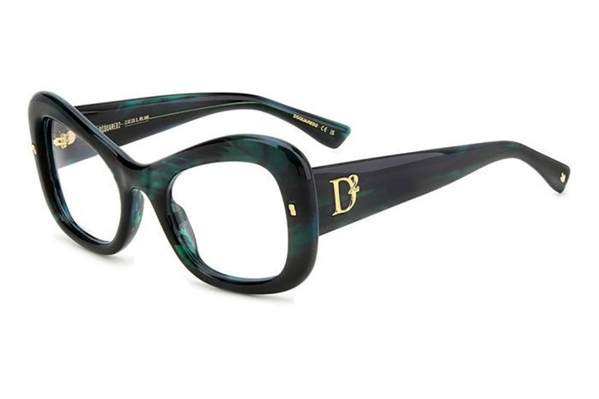 Brillen Dsquared2 D20138 6AK Quadratisch Grün