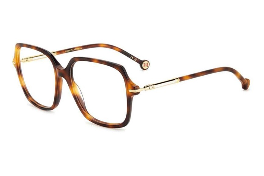 Glasses Carolina Herrera HER0233 WR9 Quadratisch Havanna