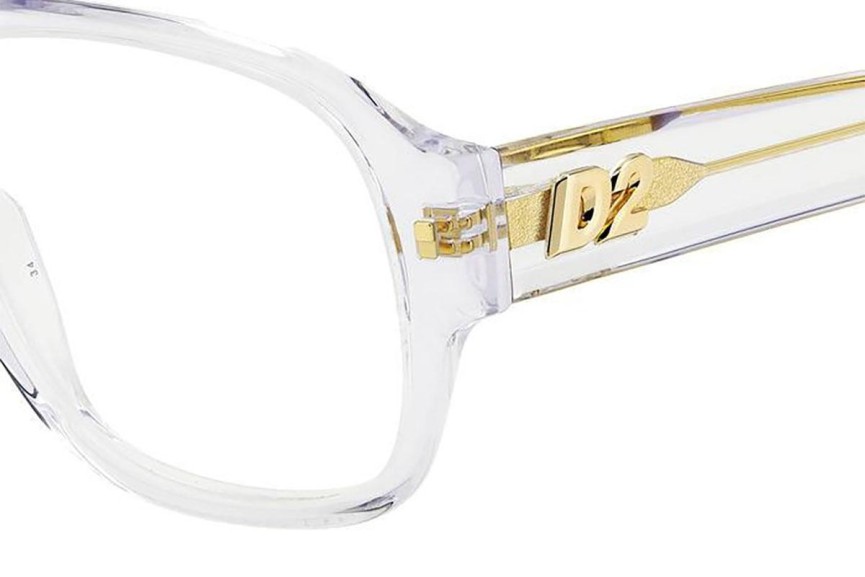 Brillen Dsquared2 D20125 900 Flat Top Kristall