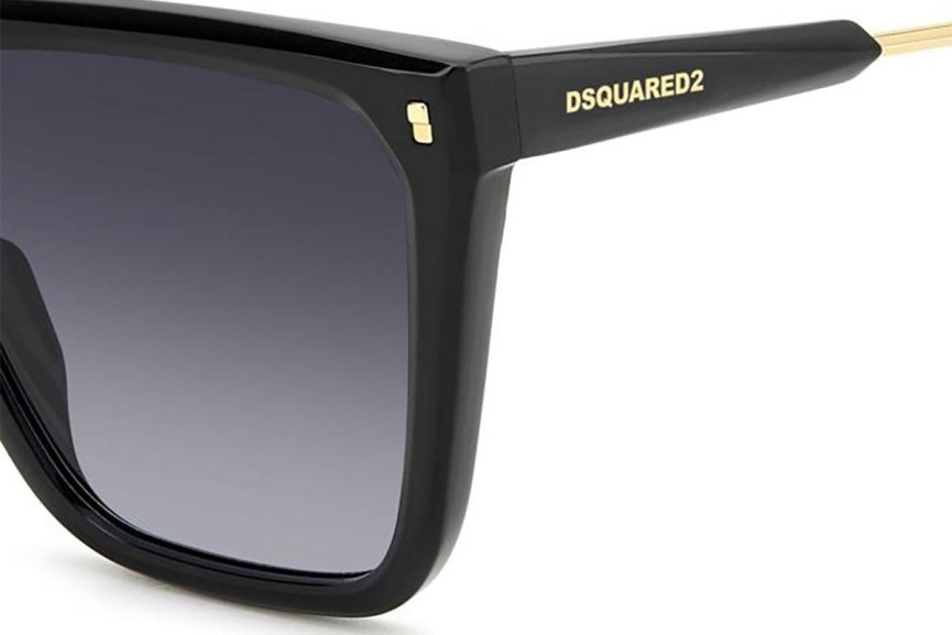 Sunglasses Dsquared2 D20135/S 807/9O Quadratisch Schwarz