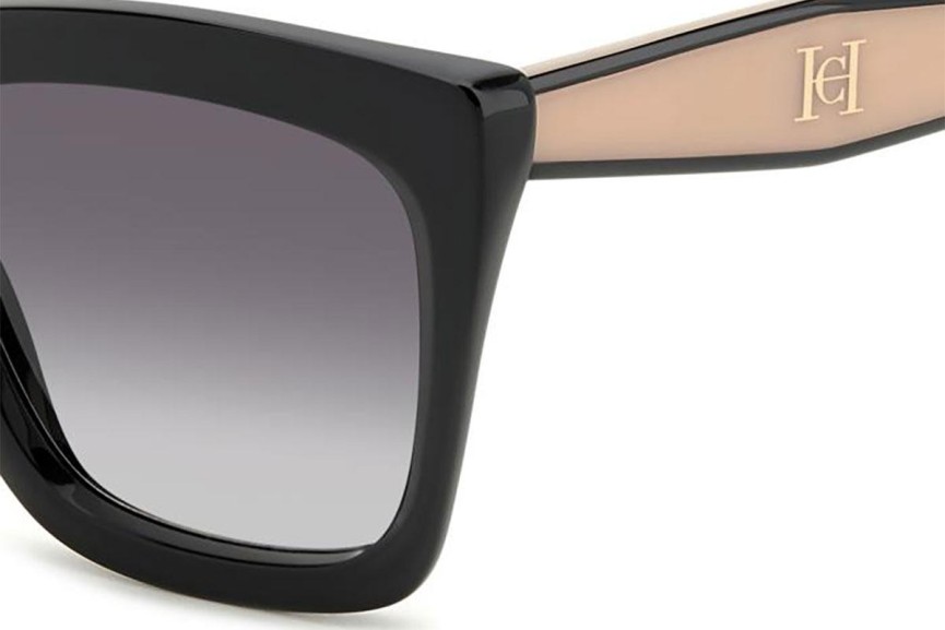 Sunglasses Carolina Herrera HER0226/S 3H2/9O Rechteck Schwarz