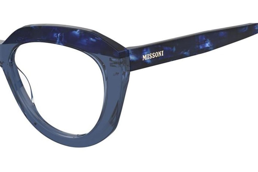 Brillen Missoni MIS0175 468 Cat Eye Blau