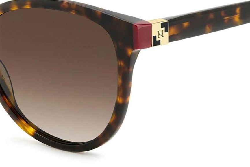 Sunglasses Carolina Herrera HER0237/S O63/HA Quadratisch Havanna