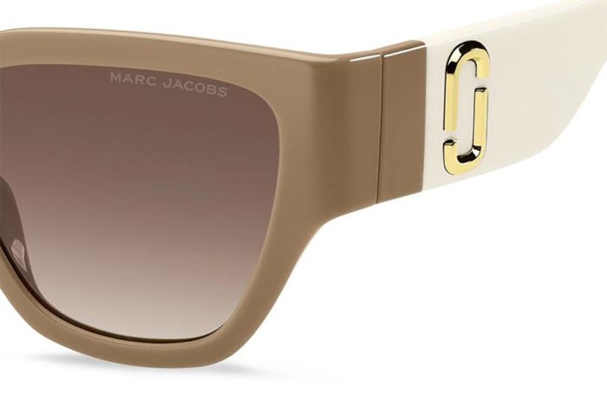 Sonnenbrille Marc Jacobs MARC724/S 10A/HA Rechteck Beige