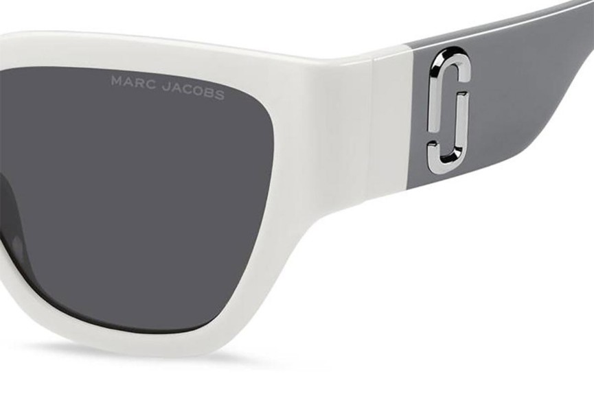 Sunglasses Marc Jacobs MARC724/S SZJ/IR Rechteck Weiß