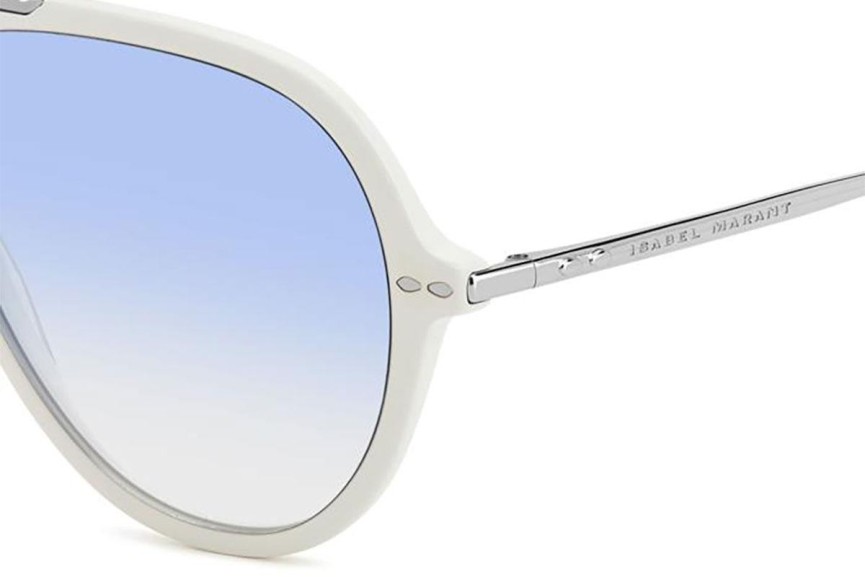 Sunglasses Isabel Marant IM0162/S SZJ/ST Pilot Weiß