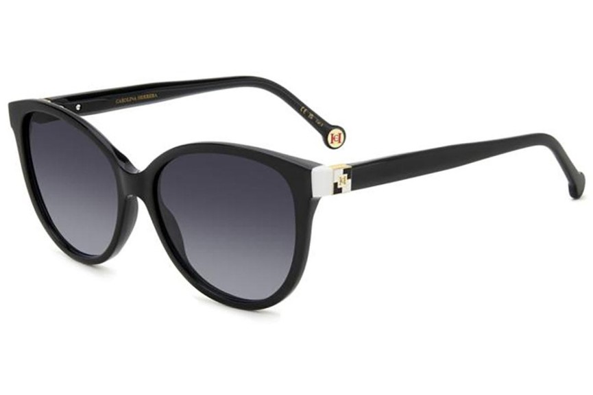 Sonnenbrille Carolina Herrera HER0237/S 80S/9O Quadratisch Schwarz