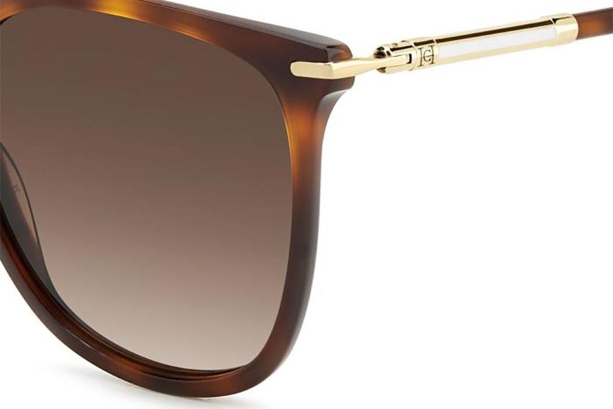 Sunglasses Carolina Herrera HER0229/S WR9/HA Quadratisch Havanna