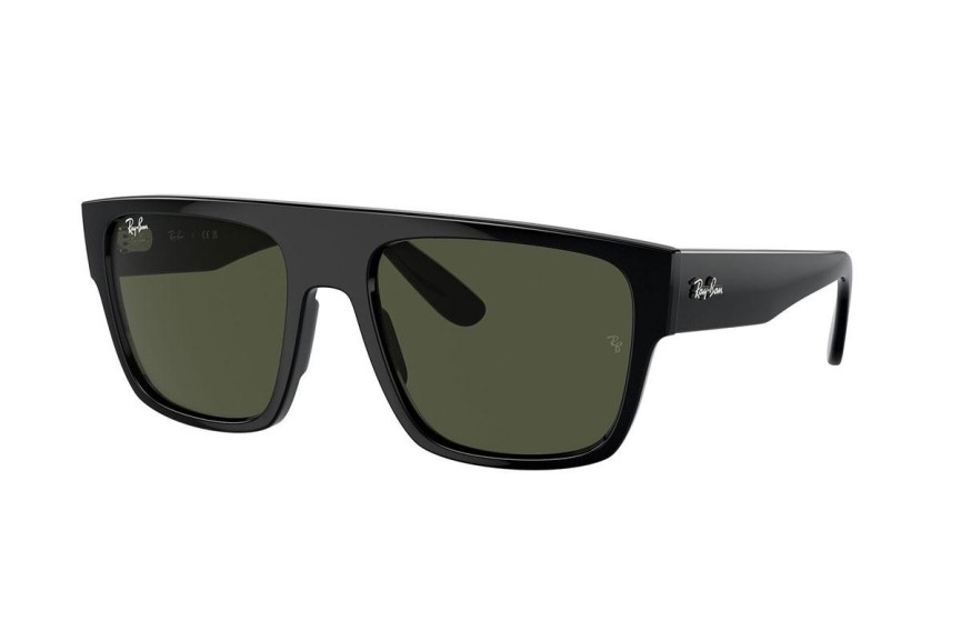 Sonnenbrille Ray-Ban Drifter RB0360S 901/31 Quadratisch Schwarz