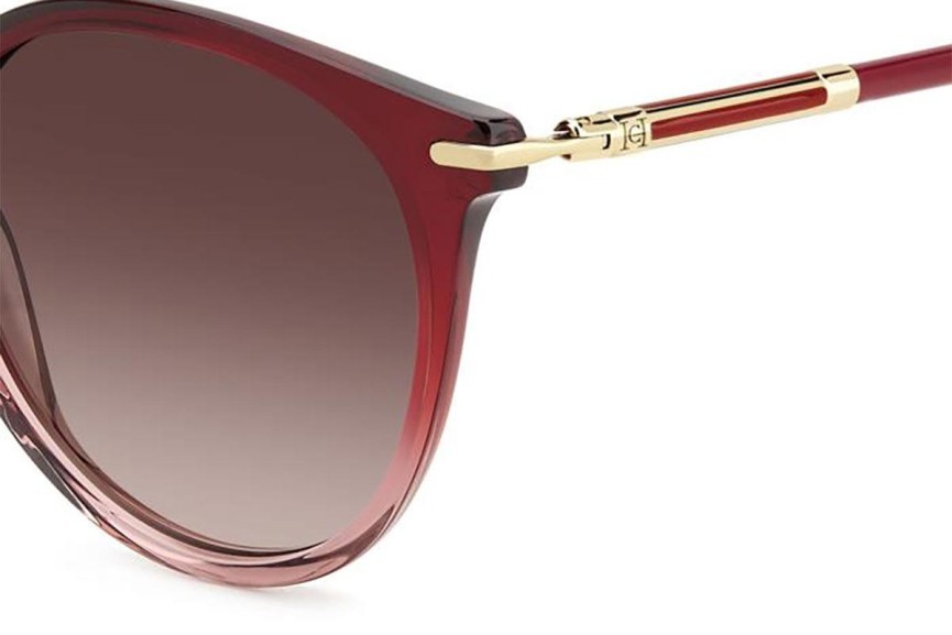 Sunglasses Carolina Herrera HER0230/S 2OO/HA Rund Rot