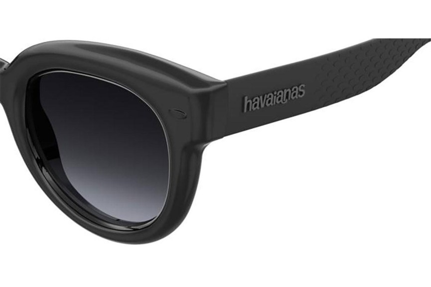 Sonnenbrille Havaianas ILHEUS 807/9O Rund Schwarz