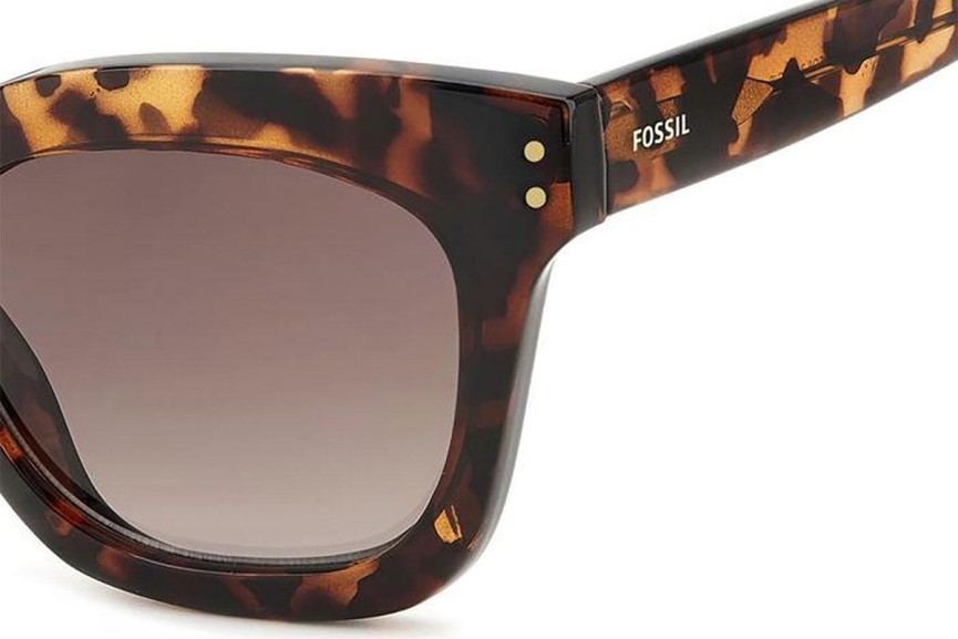 Sonnenbrille Fossil FOS3153/G/S 086/HA Cat Eye Havanna