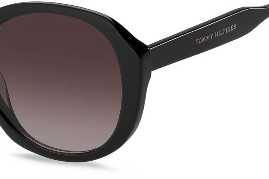 Sunglasses Tommy Hilfiger TH2106/S 7YQ/HA Quadratisch Schwarz