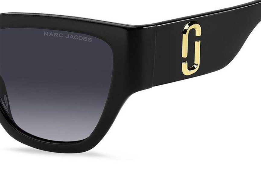 Sonnenbrille Marc Jacobs MARC724/S 807/9O Rechteck Schwarz