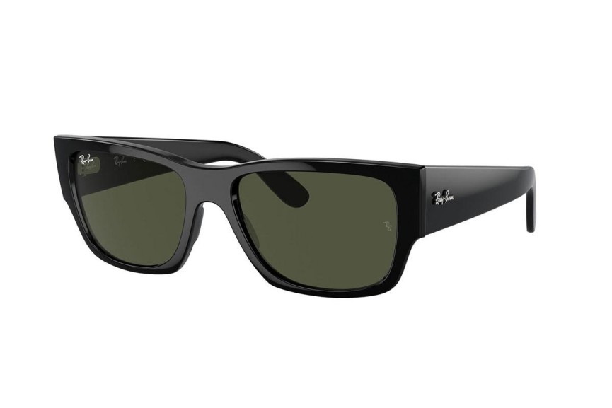 Sunglasses Ray-Ban Carlos RB0947S 901/31 Rechteck Schwarz