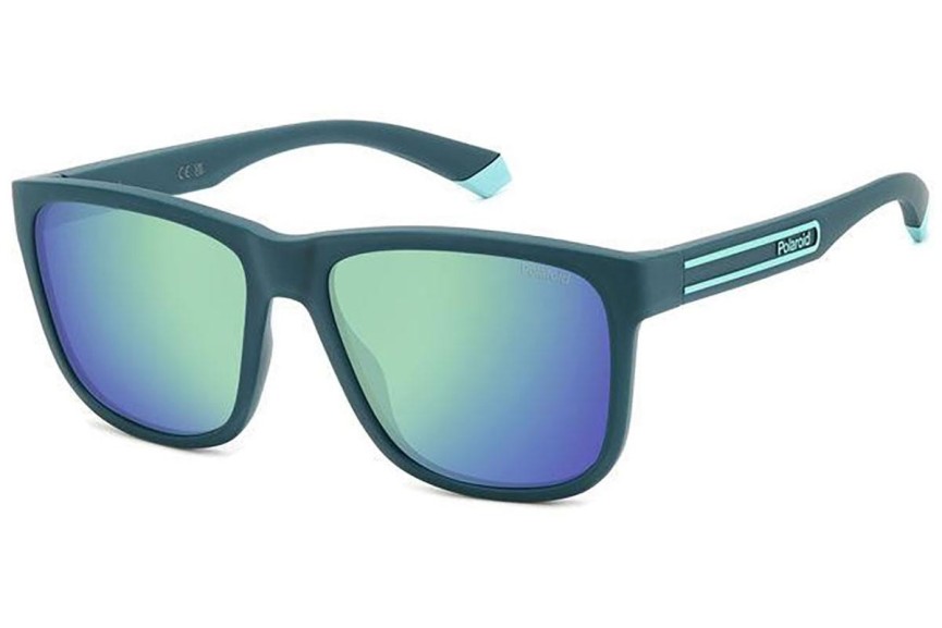 Sonnenbrille Polaroid PLD2155/S PYW/5Z Polarized Rechteck Grün