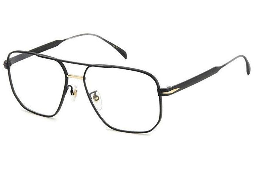 Glasses David Beckham DB7124 2M2 Rechteck Schwarz