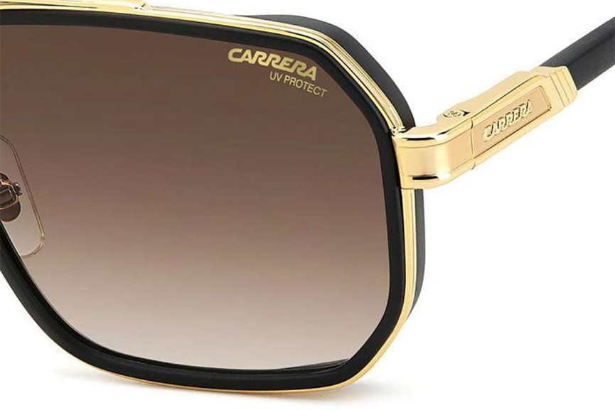 Sonnenbrille Carrera CARRERA1069/S I46/86 Rechteck Schwarz