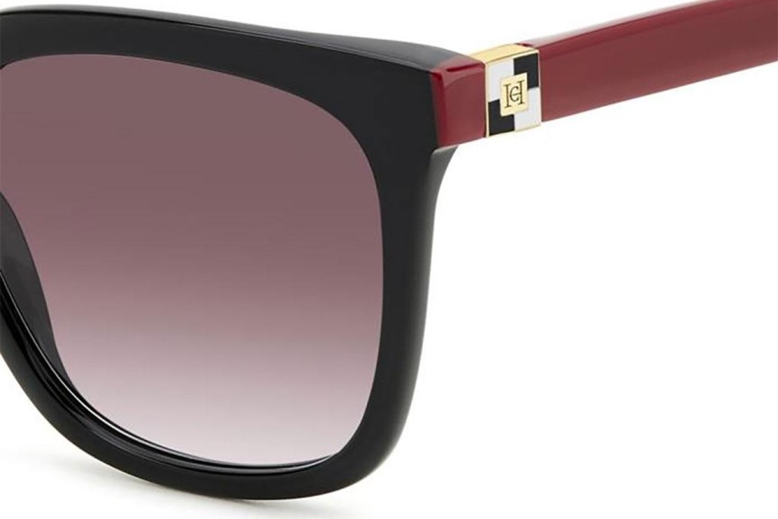 Sonnenbrille Carolina Herrera HER0236/S OIT/3X Quadratisch Schwarz