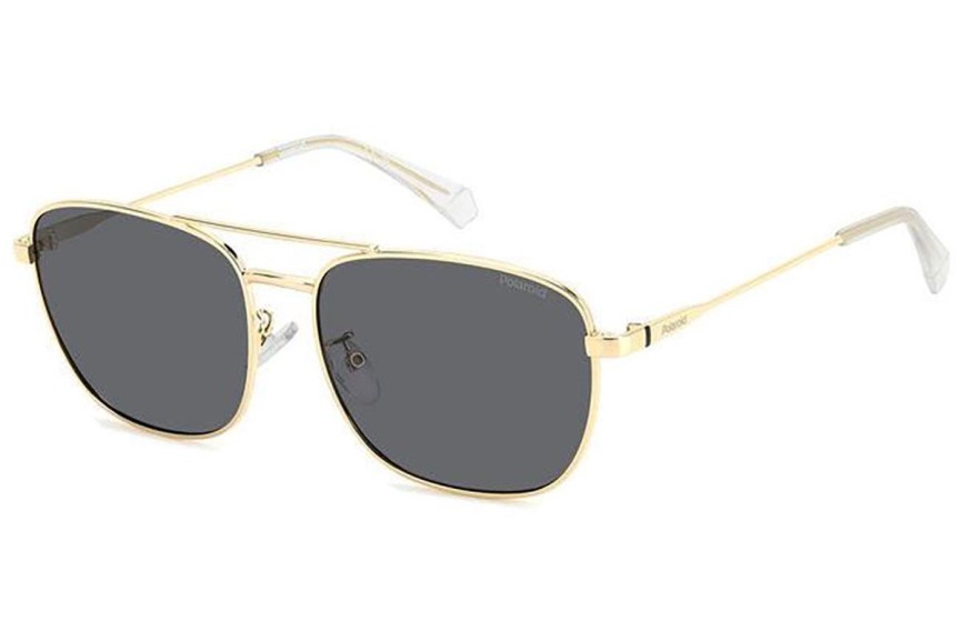 Sunglasses Polaroid PLD4172/G/S/X 2F7/M9 Polarized Rechteck Gold