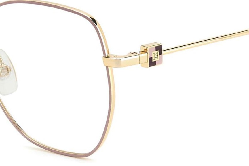 Glasses Carolina Herrera HER0242 S45 Quadratisch Gold