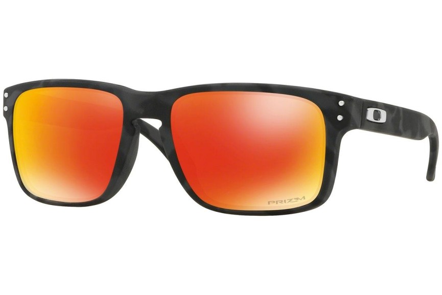 Sunglasses Oakley Holbrook OO9102-E9 PRIZM Quadratisch Schwarz