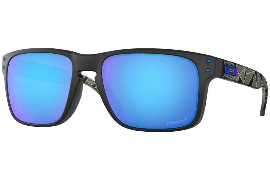 Sonnenbrille Oakley Holbrook OO9102-H0 PRIZM Polarized Quadratisch Schwarz