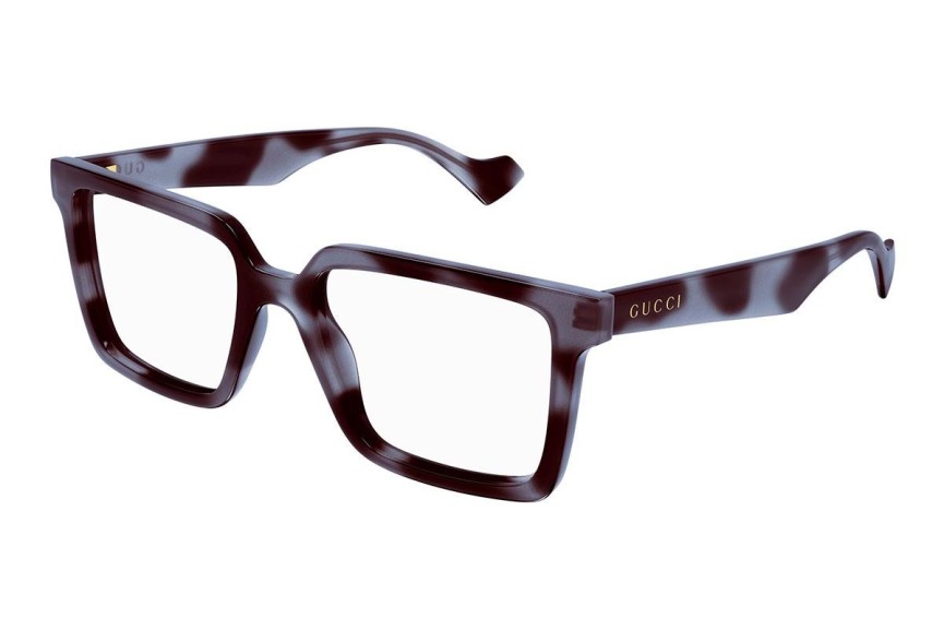 Glasses Gucci GG1540O 008 Quadratisch Grau