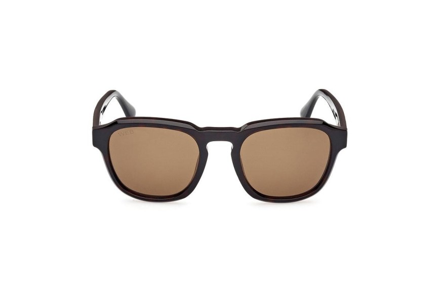 Sunglasses Web WE0370 56J Rund Havanna