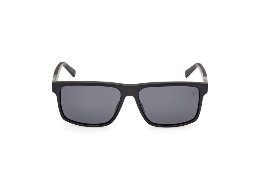 Sunglasses Timberland TB00006 02D Polarized Rechteck Schwarz