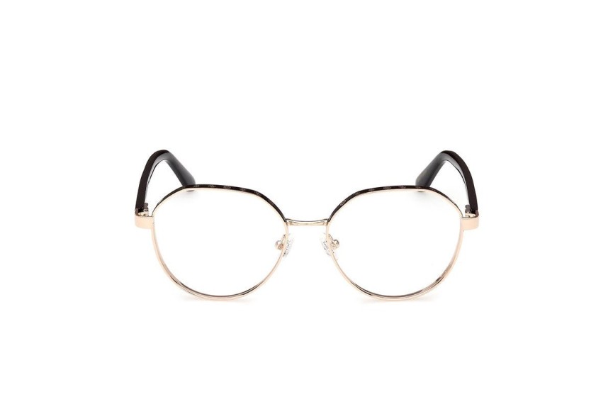 Glasses Guess GU50124 005 Rund Gold