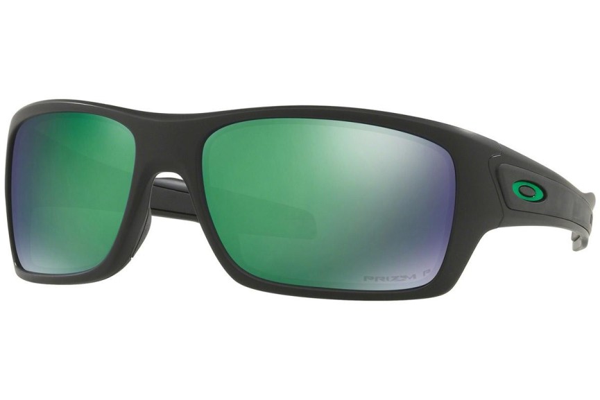 Sunglasses Oakley Turbine OO9263-45 PRIZM Polarized Rechteck Schwarz