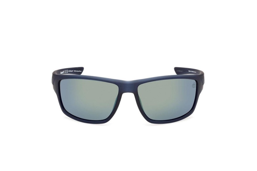 Sonnenbrille Timberland TB00003 91D Polarized Rechteck Blau