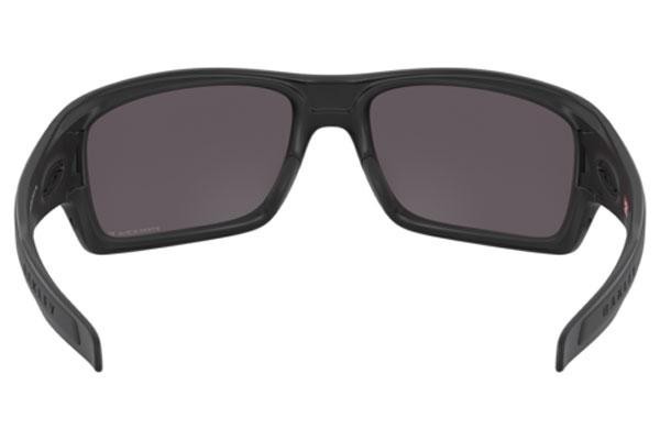 Sonnenbrille Oakley Turbine OO9263 926362 Polarized Rechteck Schwarz