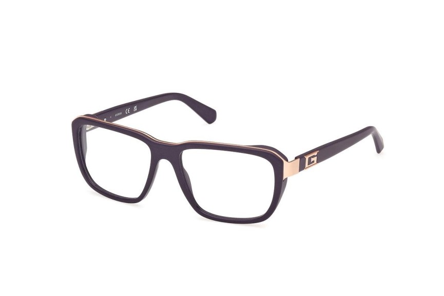 Glasses Guess GU50137 082 Rechteck Lila