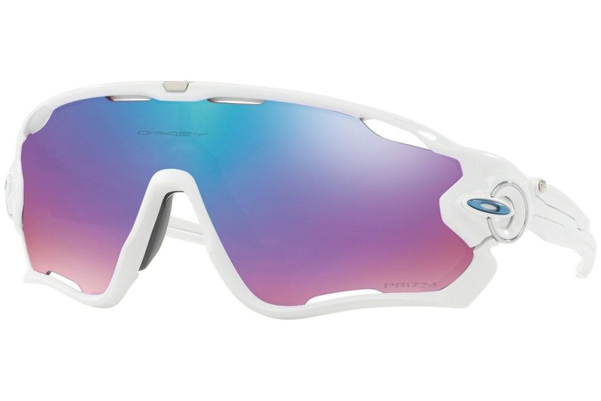 Sonnenbrille Oakley Jawbreaker OO9290-21 PRIZM Monoscheibe | Shield Weiß