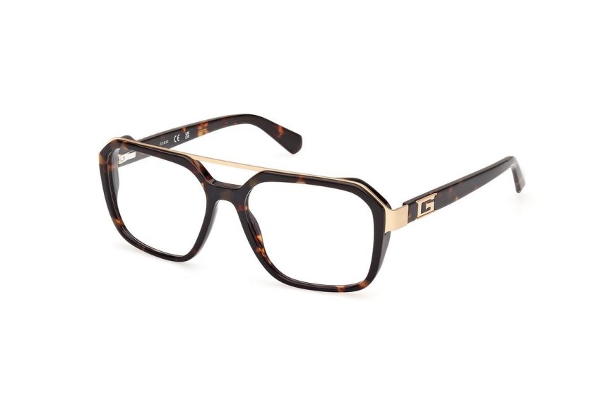 Glasses Guess GU50138 052 Quadratisch Havanna