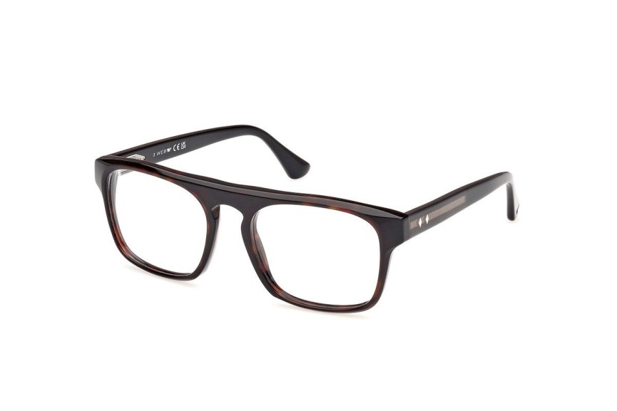 Glasses Web WE5434 056 Quadratisch Havanna